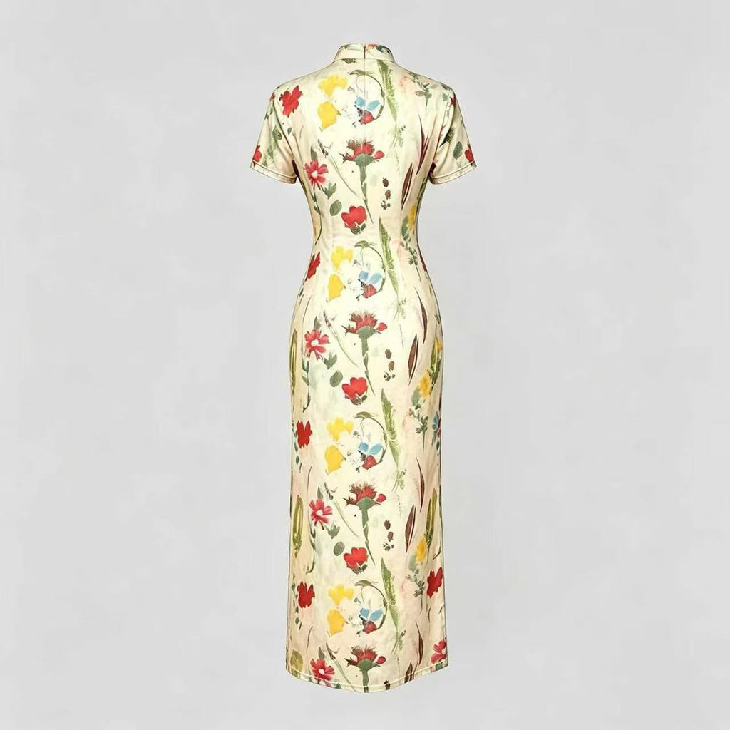 Garden Muse Cheongsam dress