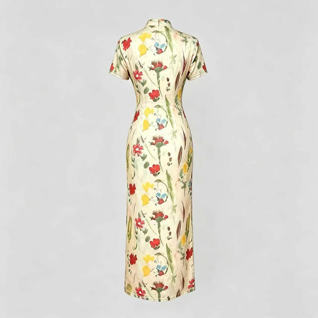 Garden Muse Cheongsam dress
