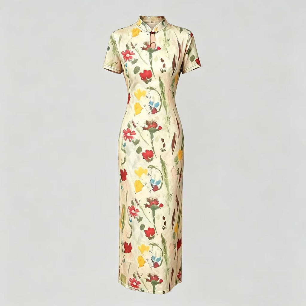 Garden Muse Cheongsam dress