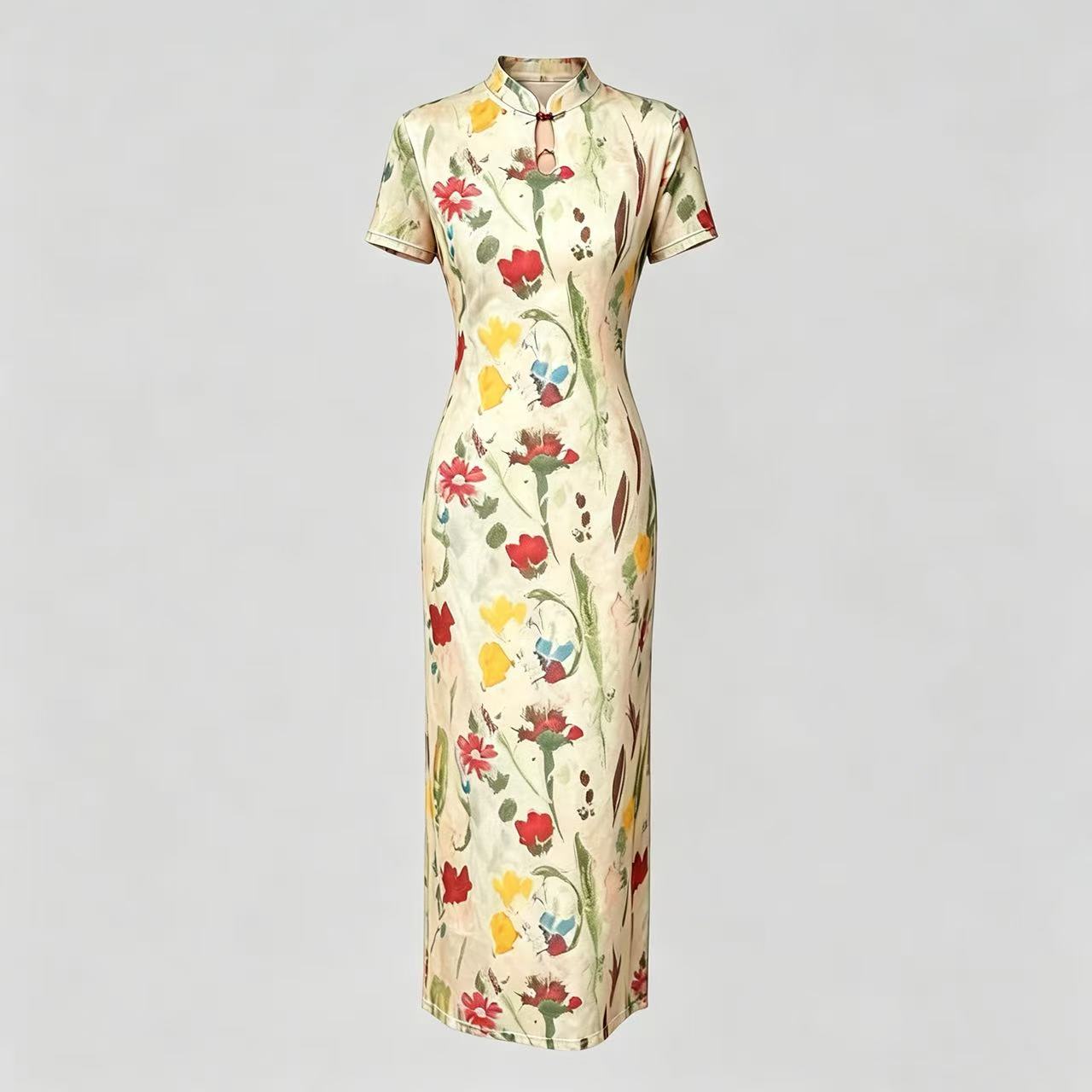 Garden Muse Cheongsam dress
