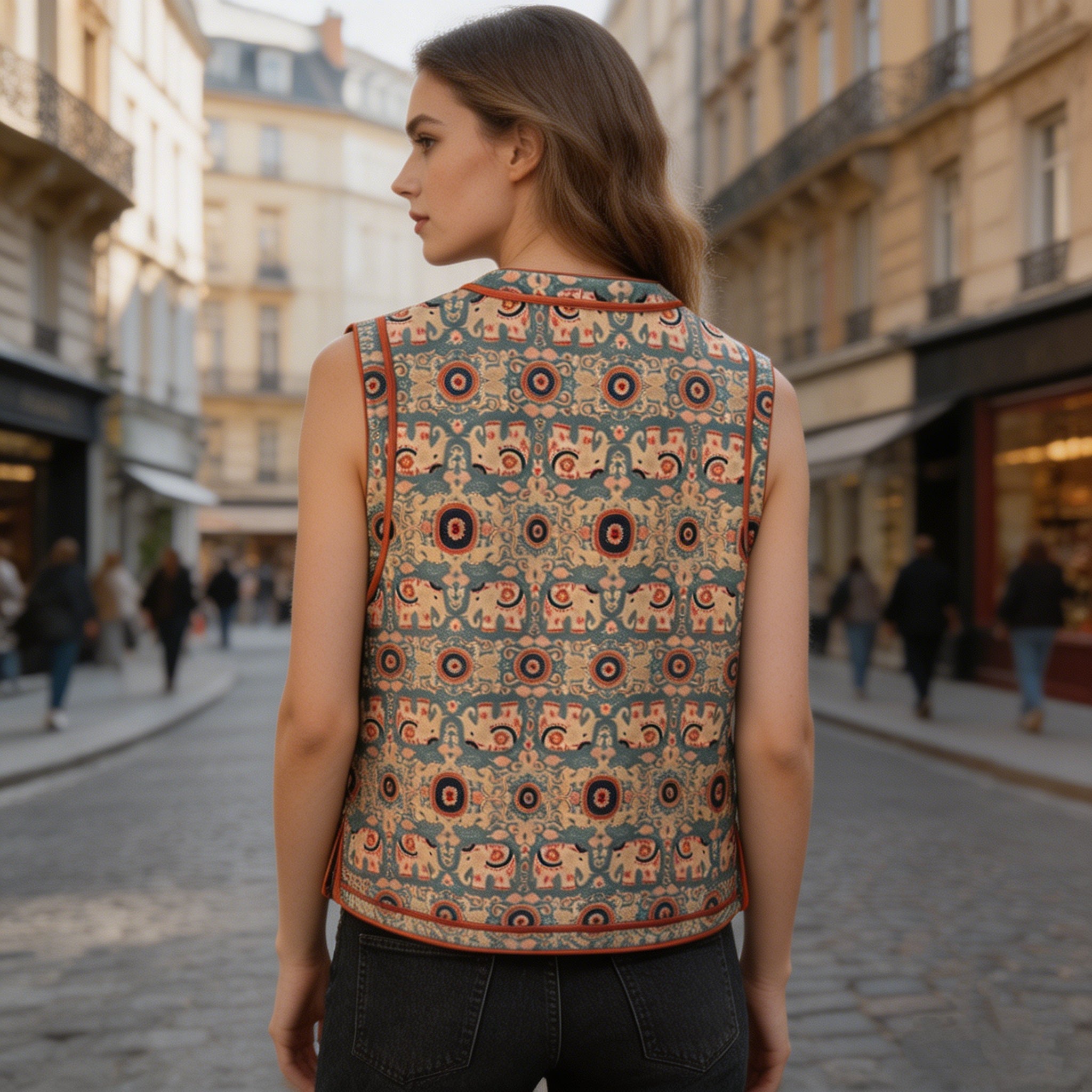 Thai Elephant Resort Vest Top