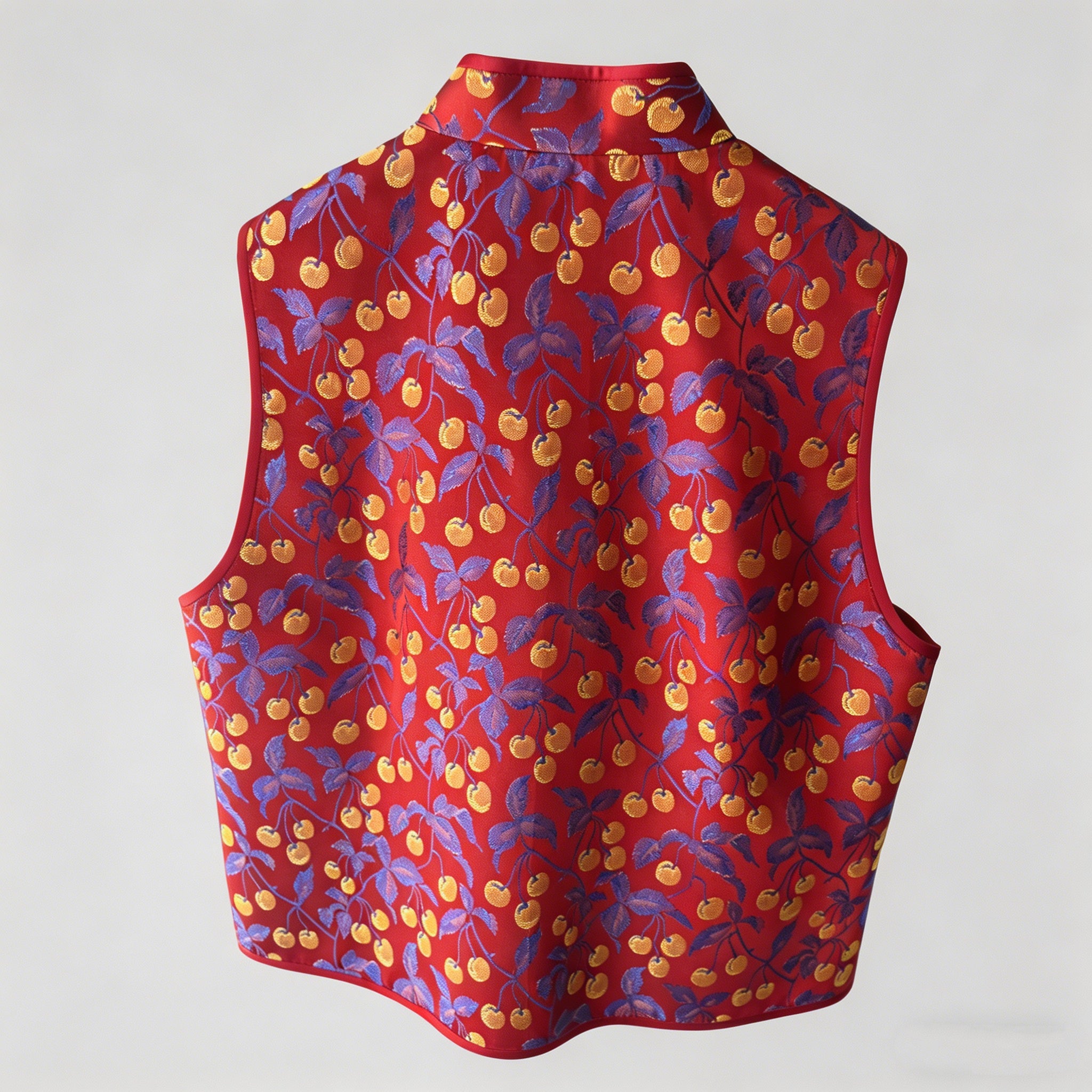 New Year Red Vest Top